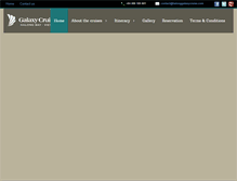 Tablet Screenshot of galaxypremiumcruises.com